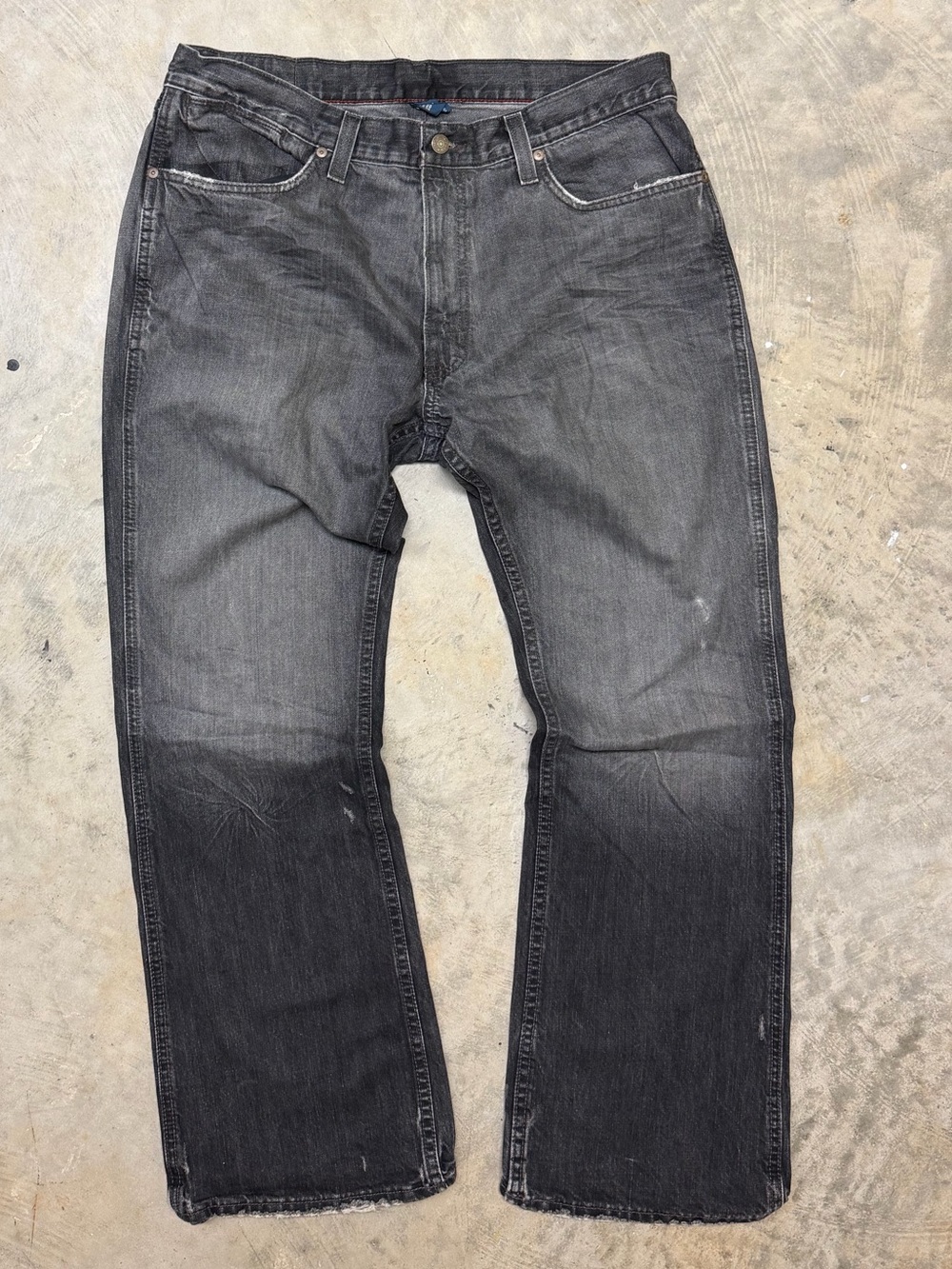 Polo by Ralph Lauren Black Washed Relaxed Jeans